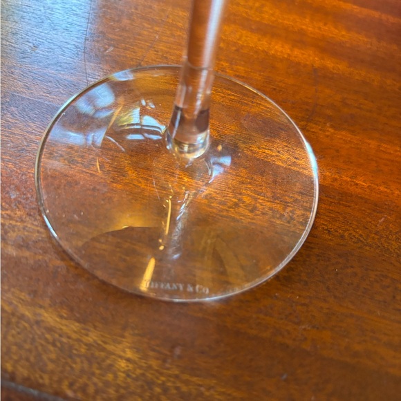 Tiffany & Co. Crystal Clear Champagne Flutes - Picture 3 of 3